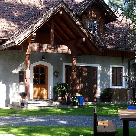 Holzblockhaeuser Fam. Schabus Hermagor-Pressegger See Kültér fotó